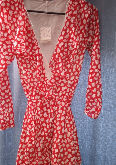 NWT Free People Frenchie Wrap Minidress - Picture 2 of 4